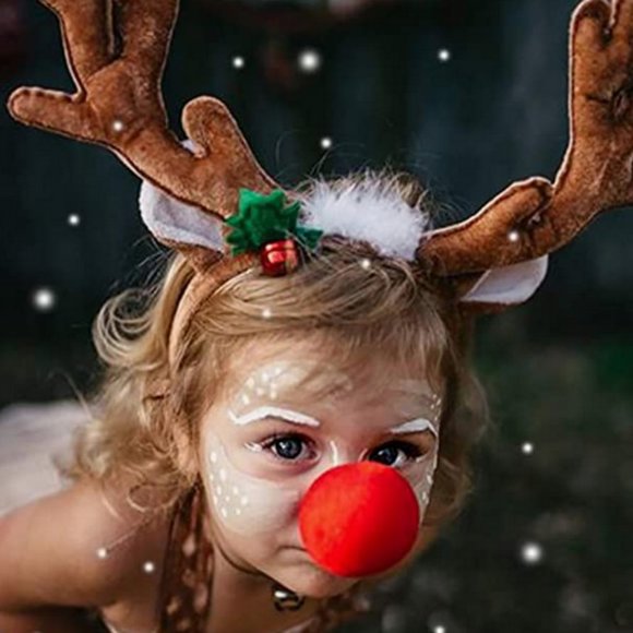 Baby Christmas Reeindeer Tutu Romper with Headband 6-9 months - Picture 4 of 4